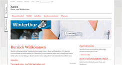 Desktop Screenshot of hawa-aerzte.ch